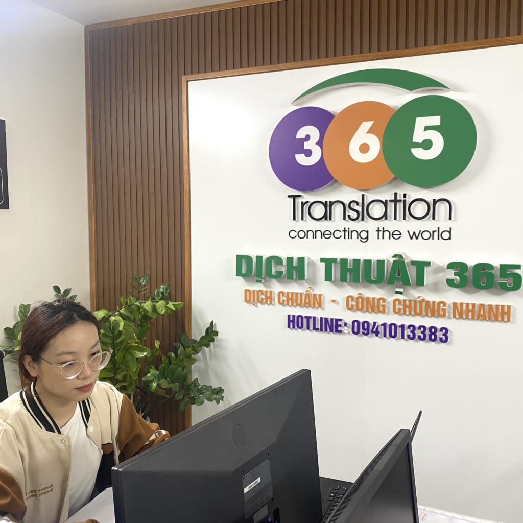 công ty TNHH dịch thuật 365